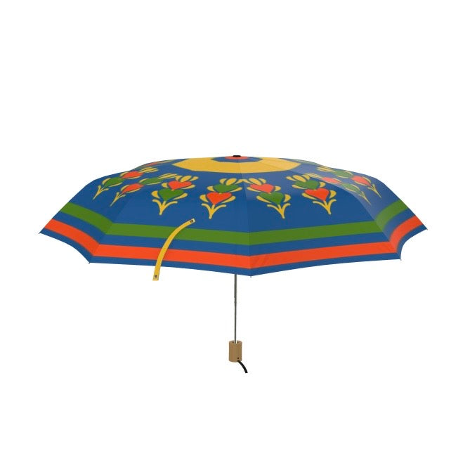 Children Growing Hearts Umbrella White Handle