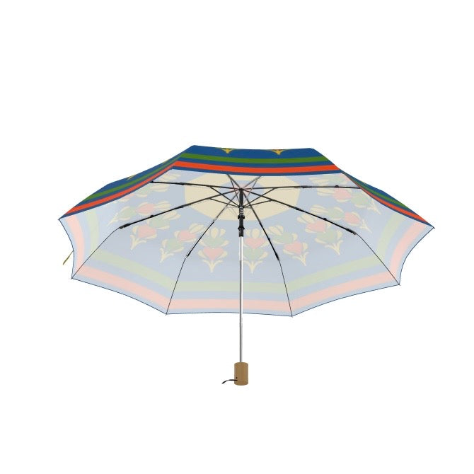 Children Growing Hearts Umbrella White Handle
