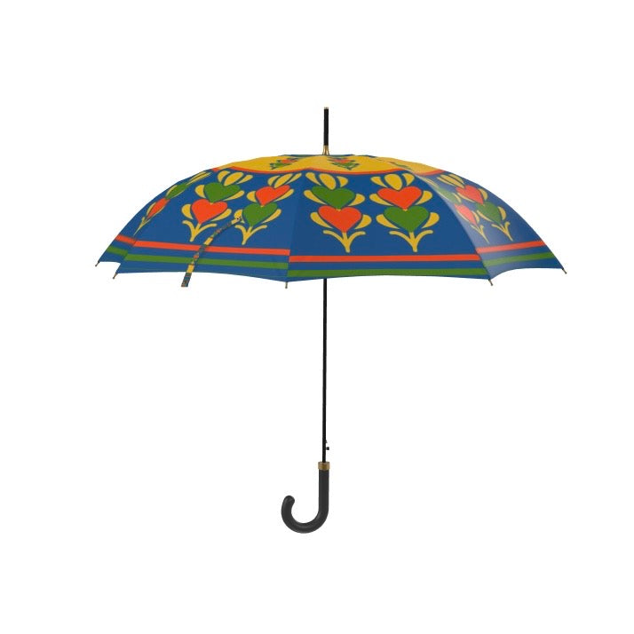 Growing Hearts Blue Umbrella