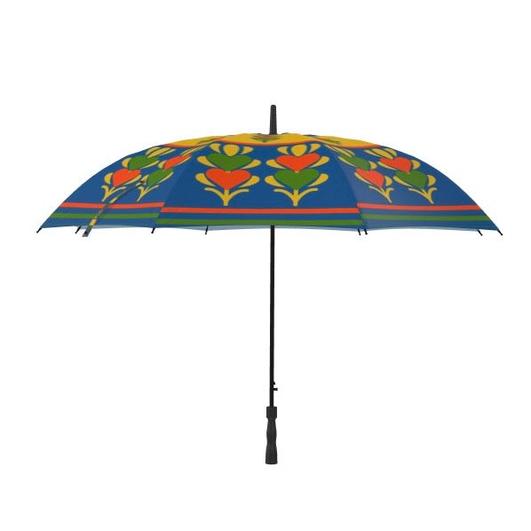 Growing Hearts Blue Umbrella