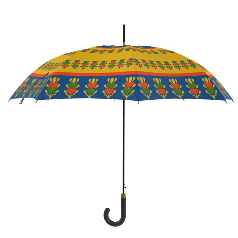Yellow Growing Hearts Umbrella