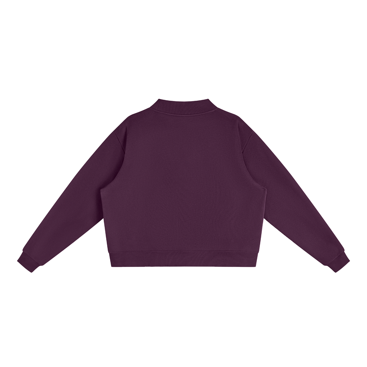 Christmas is Loading Fleece Mock-Neck Crew Sweatshirt