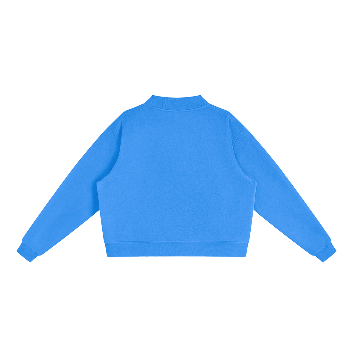 Christmas is Loading Fleece Mock-Neck Crew Sweatshirt