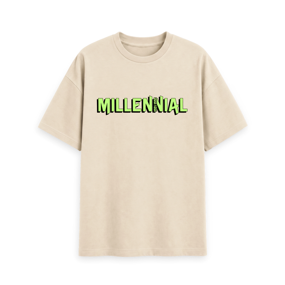 Oat Printed T-shirt Front