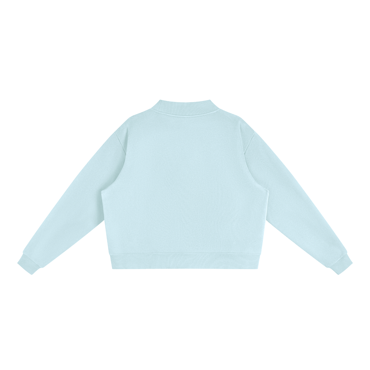 Christmas is Loading Fleece Mock-Neck Crew Sweatshirt