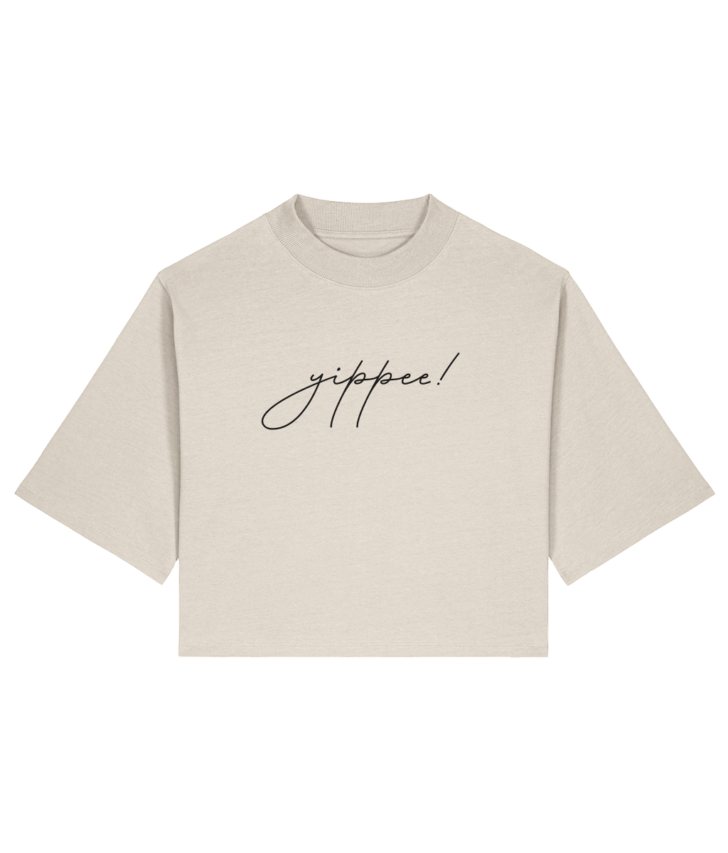Yippee! Cropped T-shirt